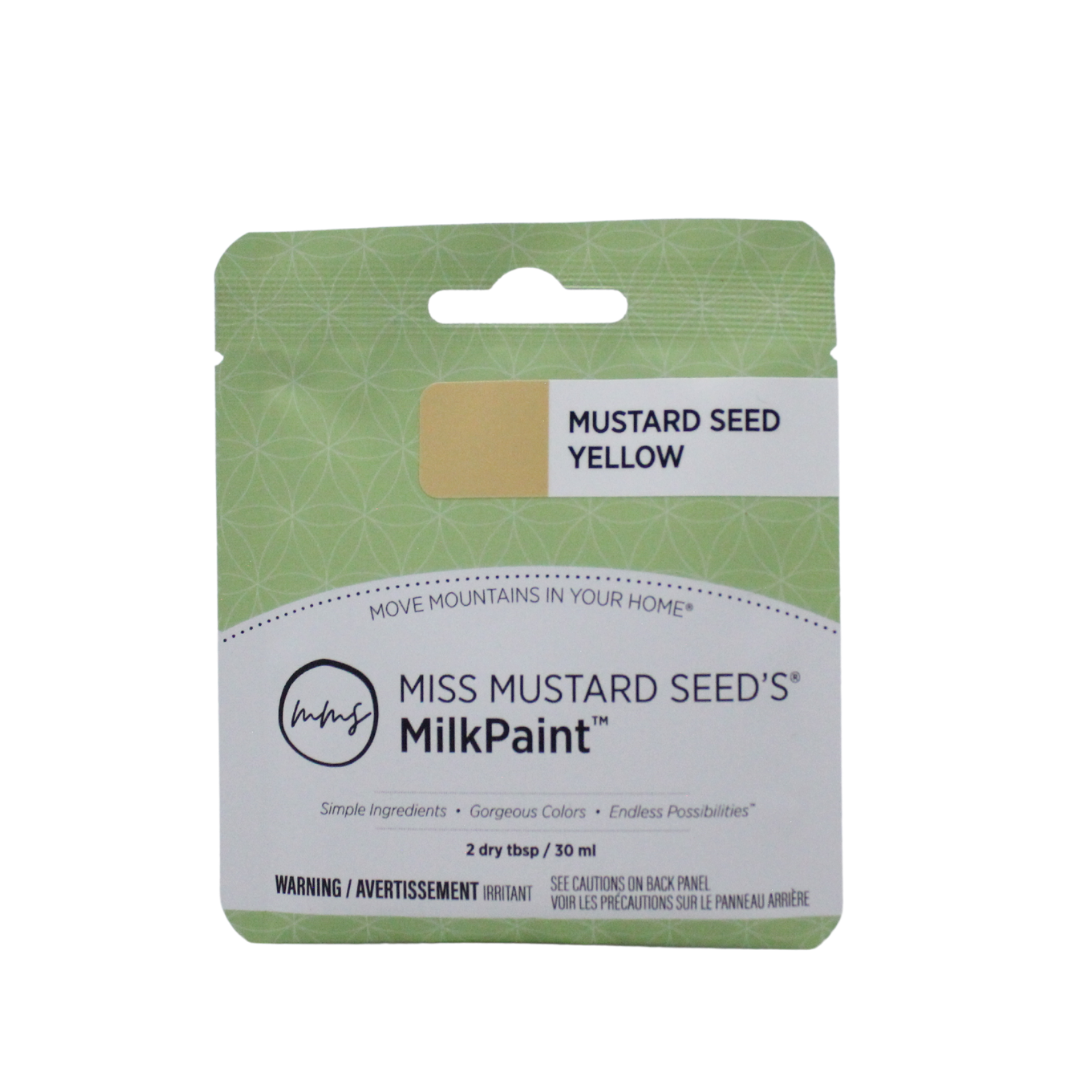 MilkPaint Mustard Seed Yellow Sample / 2 Dry Tbsp / 30 ml